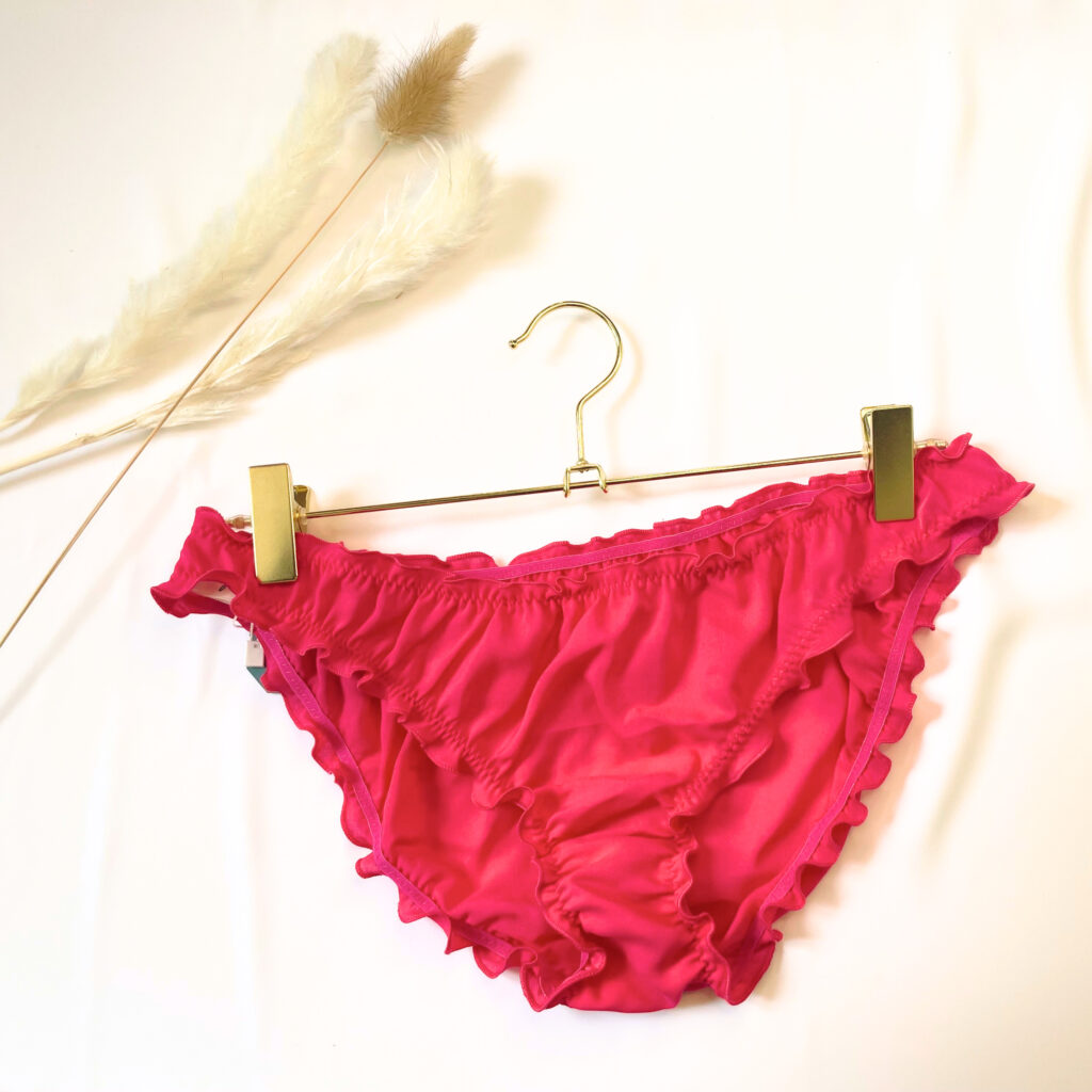 Culotte Bloomer fuchsia lingerie éthique