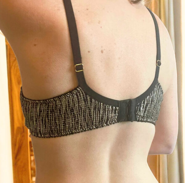 Soutien-Gorge Majic Noir et Argent – Image 2