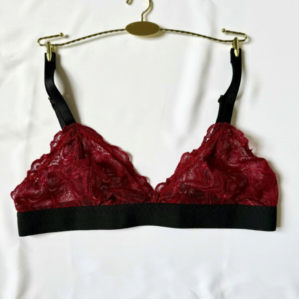 Ensemble de lingerie Jisèle Bordeaux & Noir – Image 3