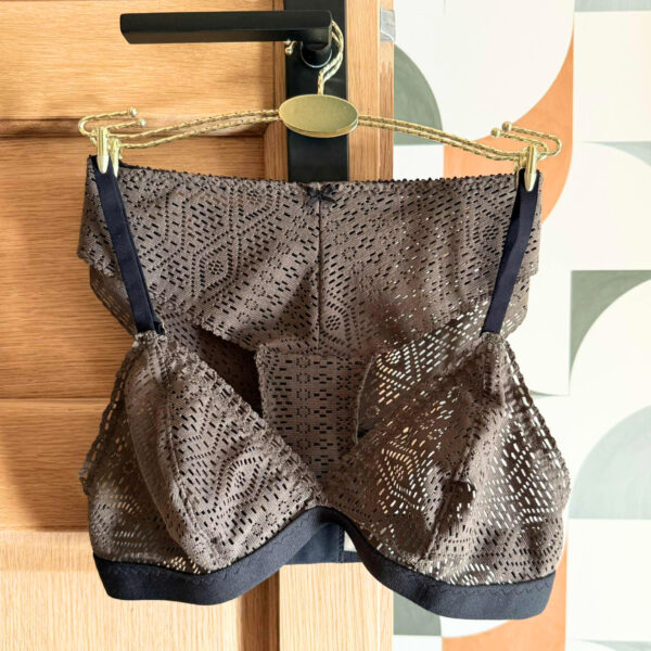 Ensemble de lingerie Jisèle Kaki & Noir