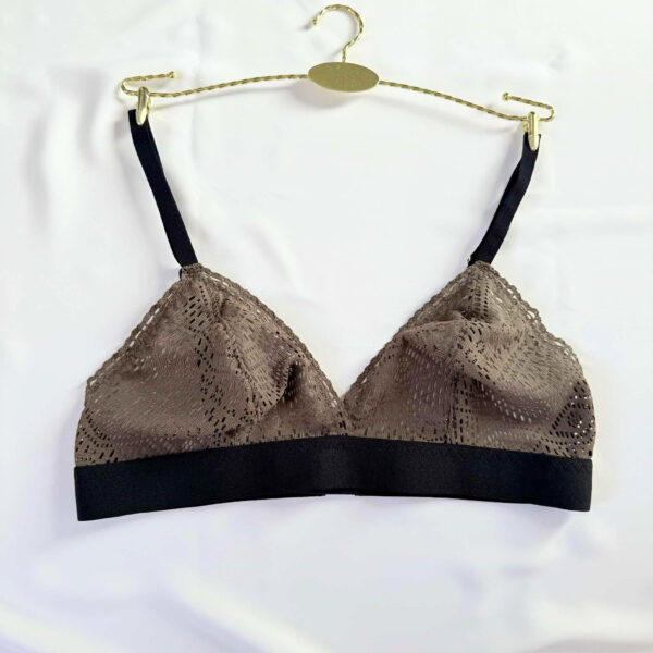 Ensemble de lingerie Jisèle Kaki & Noir – Image 3