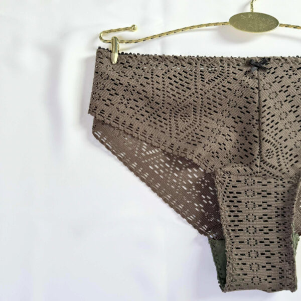 Culotte dentelle Jisèle Kaki