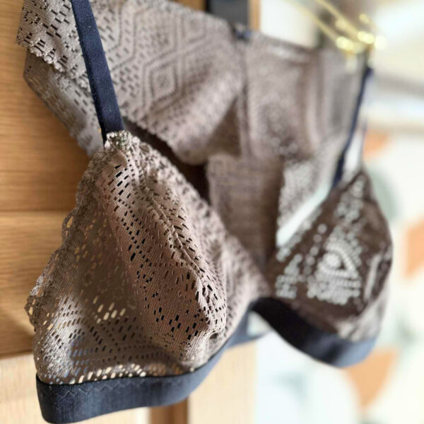 Ensemble de lingerie Jisèle Kaki & Noir – Image 2